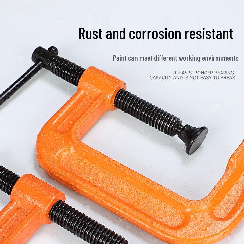 G-Type Iron Clamp Set: Powerful Woodworking Accessories and Fixing Tools