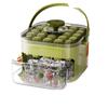 50-Würfel Eisbereiter mit Easy-Press-Kappe mit Easy-Press-Deckel Großes Fassungsvermögen Eiswürfelmaschine Wiederverwendbare Lebensmittelqualität Eiswürfelform