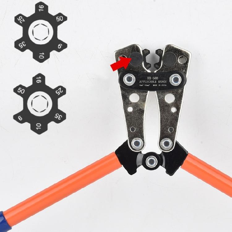 Professional Battery Cable Lugs Crimping Tool for Lugs Heavy Duty Crimper Terminlas Battery Cable Crimper Crimping Pliers