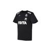 [Finta] Men's Soccer Short-Sleeve Practice Shirt FT4441 (0500) Black M