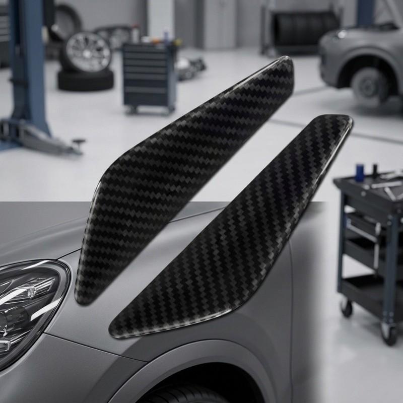 For BMW For X3 For F25 Mudguard Trim in Carbon Fiber Style 51117338569 51117338570 OEM Replacement No Coding Needed