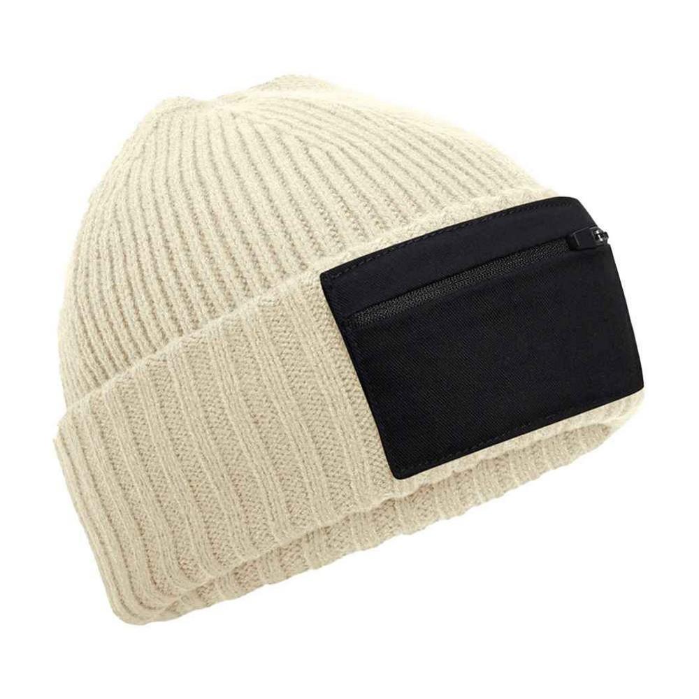 Zip Patch Beanie
