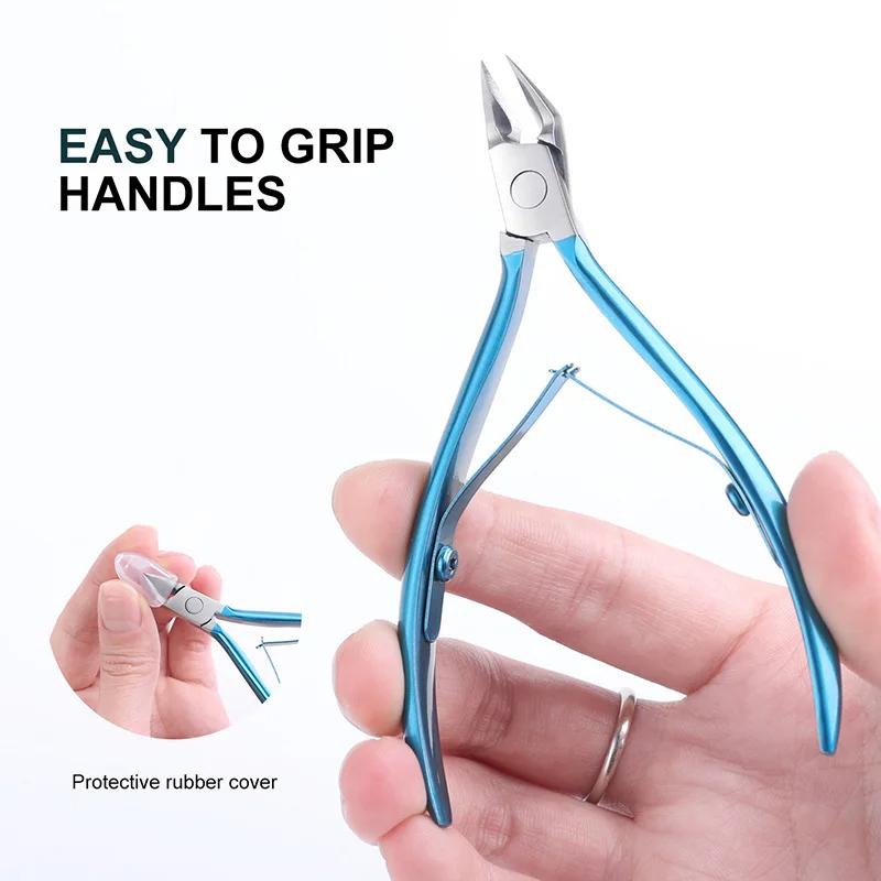 Large Nail Clippers Profesional Ingrown Toenail Scissors Dead Skin Removal Stainless Steel Nail Clipper Pedicure Tool Nail Cutter Cuticle Nipper