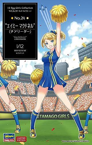 

Hasegawa 1/12 Egg Girls Collection No. 24 Amy McDonnell (Cheerleader) Unpainted Resin Kit SP511