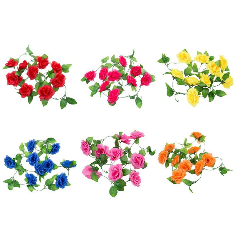 Artificial Rose Flower Vine for Wedding Decoration