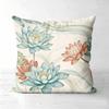 Floral Patterned Throw Pillows For Sofa Decor Polyester pillowcase, sofa decorative cushion cov Headboard Pillow