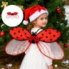 Realistic Ladybugs Wing For Halloween Cosplay And Themed Parties Easy Wear Design Safe Role Play Wing For Children