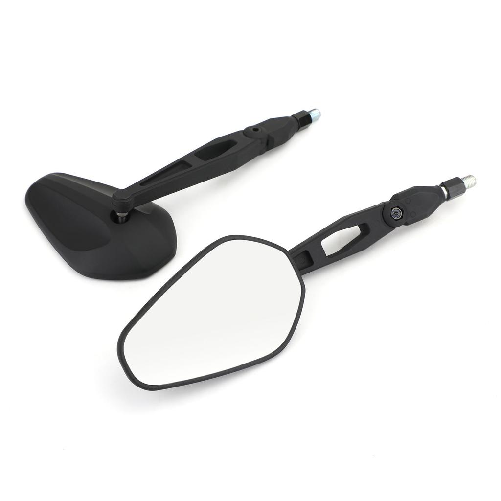 Pair M10 Rear View Mirror UNIVERSAL Mirrors ForMotorcycle Custom Cruiser