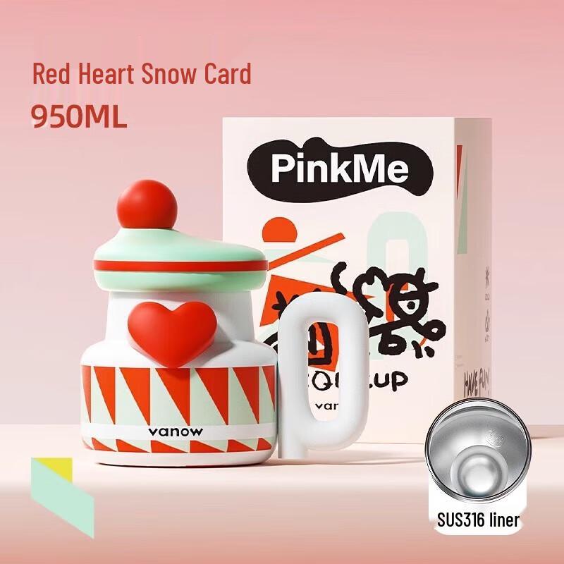 Vanow 950ML Dual-Drink Insulated Water Bottle