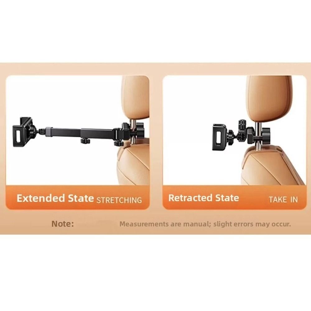 Adjustable Backseat Phone Stand Rotating Stand Telescopic Tablet Bracket  Kids Road Trip