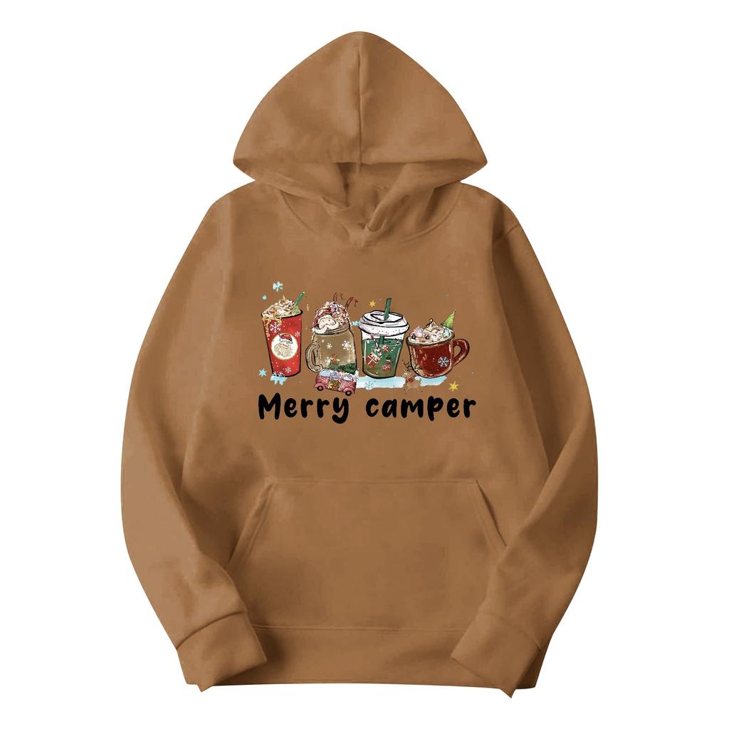 Herren Vintage Langarm Hoodie Bedrucktes Kapuzenpullover Oberteil