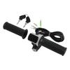 24/36/48/60V Throttle Handlebar Grip Power Speed Rotary With Key With LCD Battery Display For Electric Scooter Bike Parts