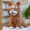 Teddy clothes than bear pet bathrobe cat dog bath towel clothes pet cute halloween christmas clothes