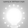 7W E27 Base Energy saving Lamp G80 Home Office Light Decor  LED Bulb AC 220V(Cool White)