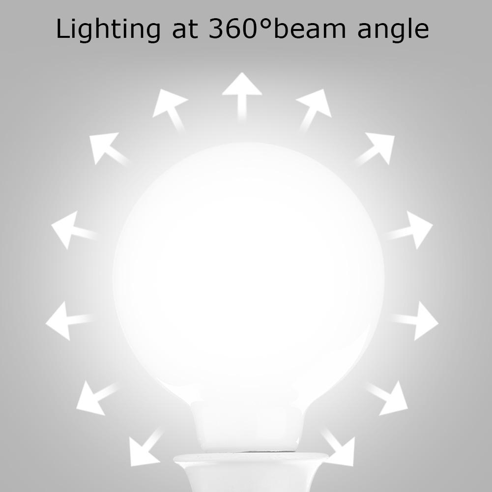 7W E27 Base Energy saving Lamp G80 Home Office Light Decor  LED Bulb AC 220V(Cool White)