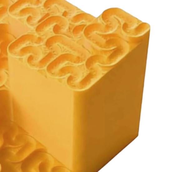 Pista de Bolinhas Curva de Hilbert Impressa em 3D Labirinto Fractal de Loop Infinito com Bolas de Aço Arte Cinética Matemática Fractal Brinquedo de Mesa