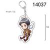Attack on Titan Double-Sided Keychain - Levi, Mikasa & Eren Acrylic Pendant
