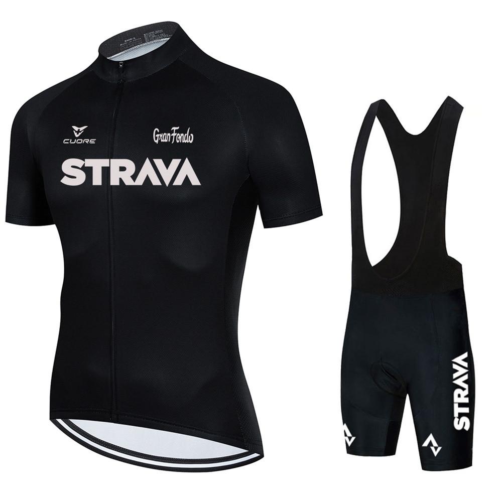 2026 Summer Short-sleeved Cycling Suit Men's Tight-fitting Quick-drying Breathable Mountain Road Bike