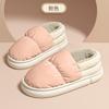 Home Cotton Slippers Winter Bag Heel Fleece Thermal Belt Heel Home Down Cloth Waterproof Cotton Shoes