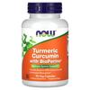 Now Foods Turmeric Curcumin with BioPerine Veg Capsules, 90 Count