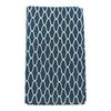 Miyamoto Japanese Tenugui Hand Towel, 33x90cm, Ami-me (Net Pattern), Dyed Using Chusen Technique, 100% Cotton, Made In Japan. Versatile for Various