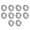 10Pcs Miniature Bearing Stainless Steel Roller Device Parts Replacement S6007ZZ 62x35x14mm