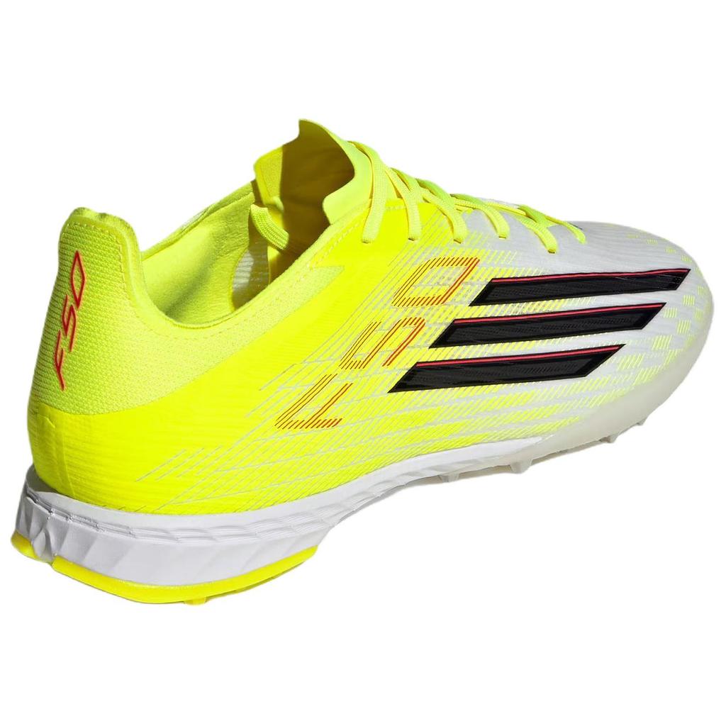Adidas F50 PRO Comfortable TF Turf Artificial Turf Soccer Shoes Unisex Neon Yellow JR8943