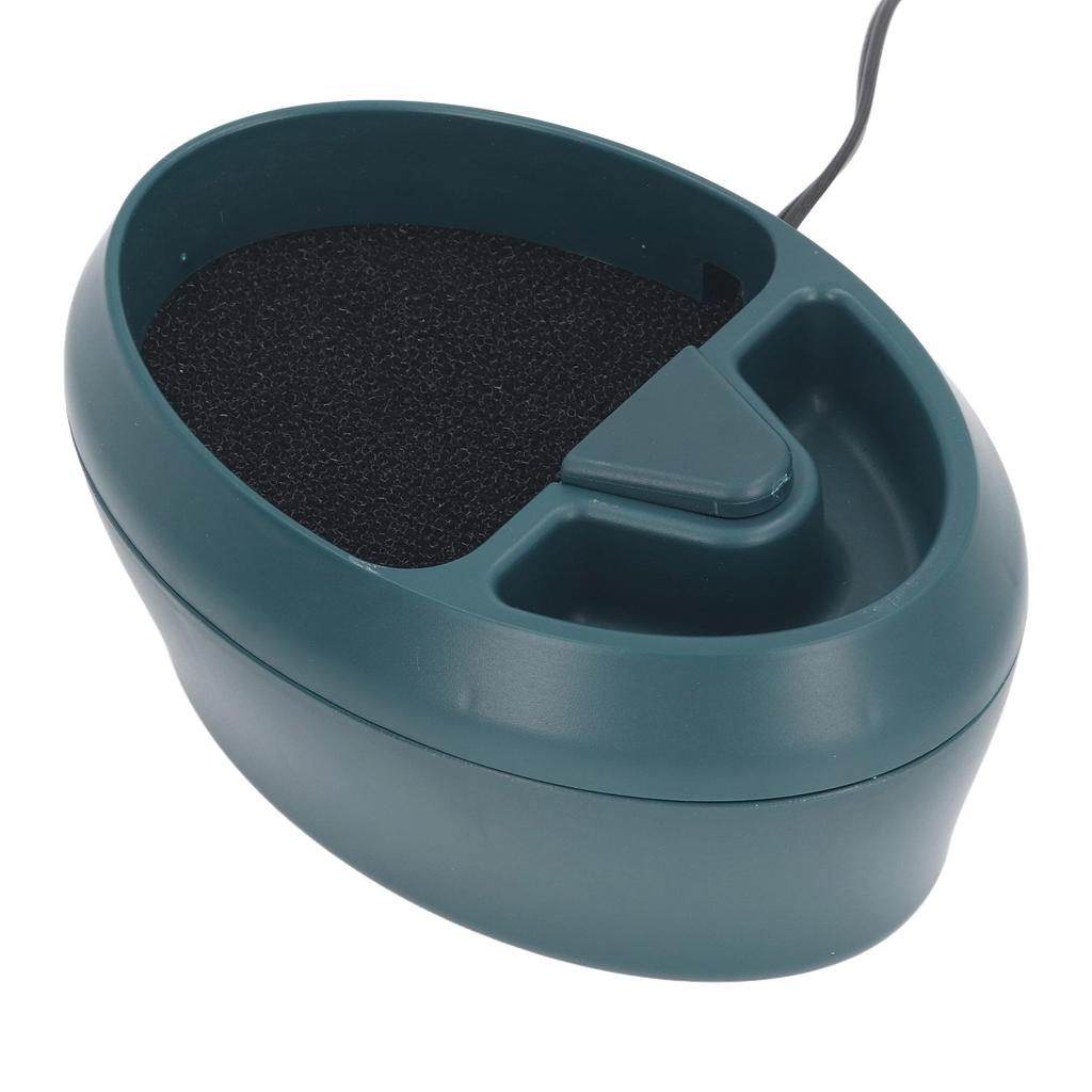 Reptile Water Fountain Automatic Circulation Waterfall Spout Lizard Water Dispenser with Food