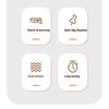 1 Pair Fashion Shirt Cuff Arm Ring Suit Sleeve Holder Anti-Slip Clip Cuff Strap Tightening Belt Ladies Elastic Headband Fixed St