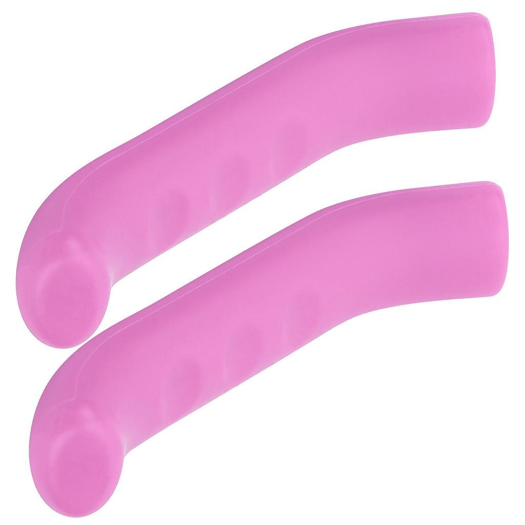 Brake Lever Protective Cover Silica Gel Brake Handle Lever Cover Cycling Protection CoverPink