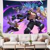 TOP Cool Popular FPS OOverwatch 2 Gaming Tapestry Popular Room Decoration Wall Tapestry Art Room Home Decor Wall Art Decor