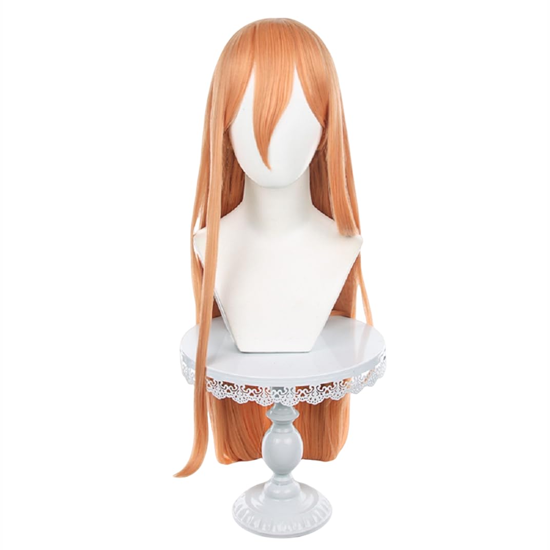 

иирука Парик Пауэр из Человека-бензопилы с сеткой для идеальной посадки и для косплея, фотосессий, мероприятий, Хэллоуина,