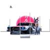 Posters Modular Prints HD 5 Pieces Racing Game Canvas Painting No Framework Picture Modern Living Room Home Decoration Wall Art