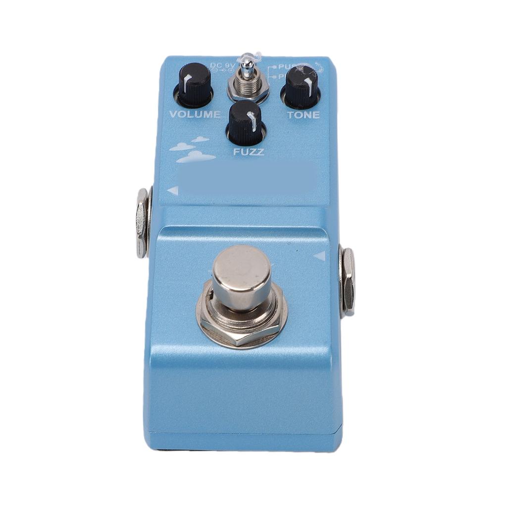 Fuzz Pedal Electric Guitar Vintage Distortion Compact Metal Dual Mode Effect Pedal