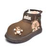 Children's Cartoon Cotton Snow Boots Keep Warm Children's Winter New Large Cotton Short Boots Thick-soled Anti-skid Moisture