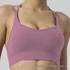 New Seamless Women's Yoga Set: Sports Bra, Fingerless Gloves, and Hip-Lifting Shorts for Fitness