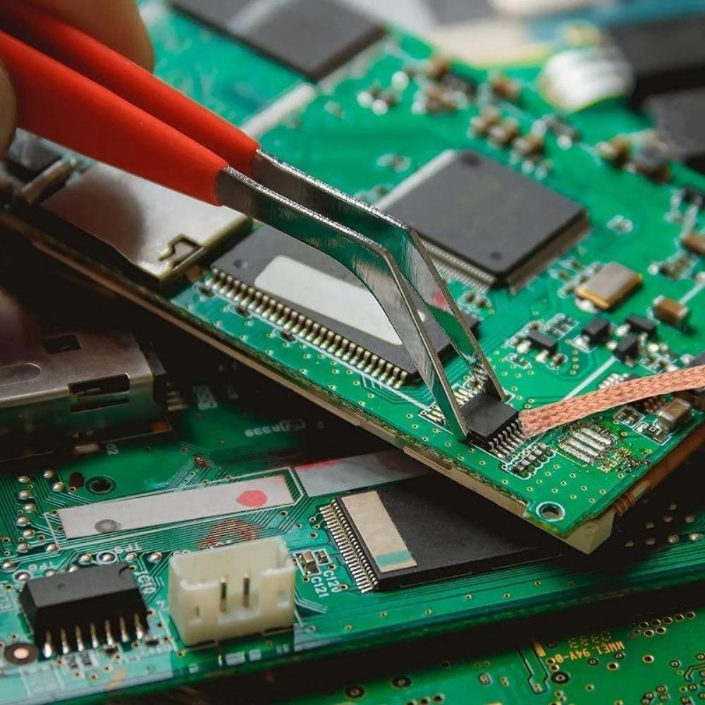 6 Stück Lötzinn-Saug-Lamettaband, Ablötgeflecht, Lötzinn-Entferner, Dochtdraht-Reparaturwerkzeug, 1/2/3/4 mm, für die Reparatur mobiler elektronischer Geräte