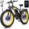Electric Bicycle KETELES 1000Wx2 Dual Motor Electric Mountain Bike Top Speed 55Km/h 48V 23AH 21 Speed Load 150Kg K800