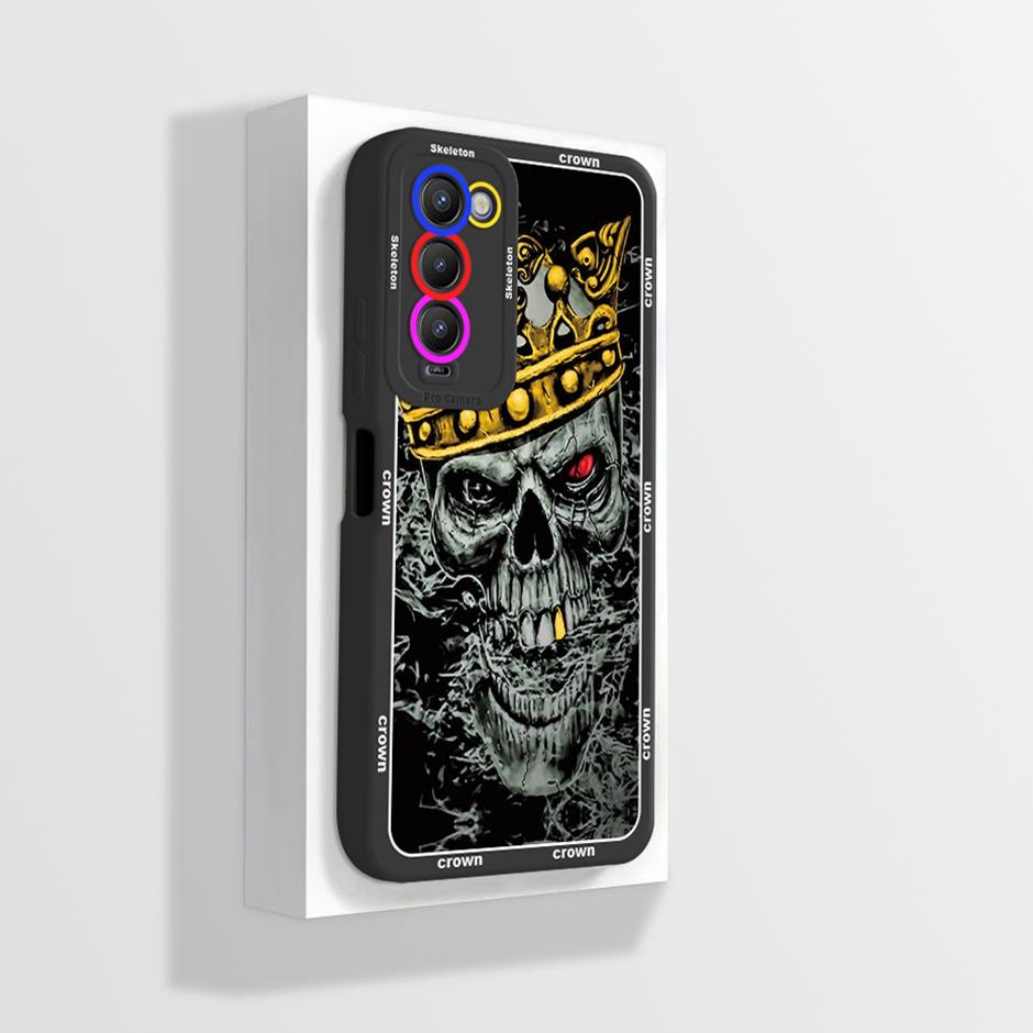 For Tecno Camon 18 18P Case CH6 CH7 Soft Silicone Phone Cover for Camon 18 Camon18 P Camon18P Cases Straight Edge Bumper Fundas