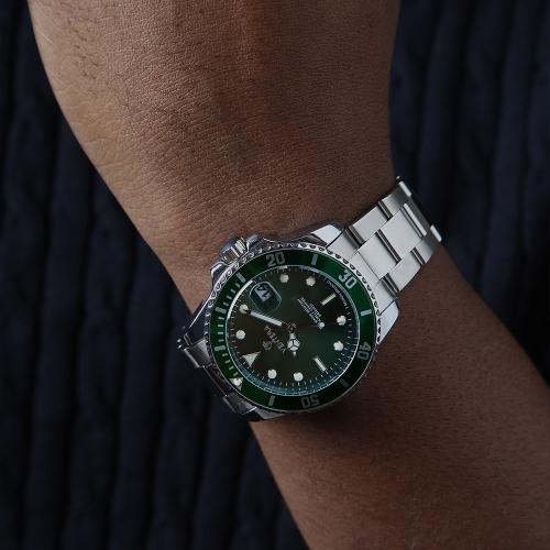 [VENTERA] VENTERA Surfer Cruise Men's Metal Watch VTR9001M-GR