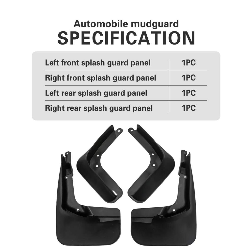 Ford Mondeo Fusion 2013-2018 Car Mud Flaps for Cross-border E-commerce