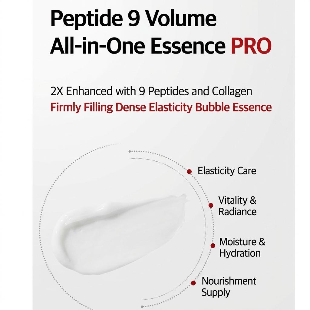 [Medi-Peel] Peptide 9 Volume Lifting All-In-One Essence Pro (100ml) - [KOREAN SKINCARE] Micro-Bubble Firming & Vitalizing Essence