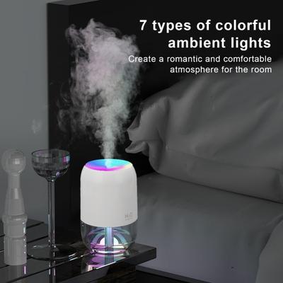 200ml Aromatherapy Diffuser Aroma Diffuser Aromatherapy Machine Mist Humidifier With 7 Colorful Ambient Lights For Household