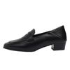 Fashion Fashionable Versatile Women's Pumps 2025 Spring Autumn Retro Casual Loafers Men's Round Toe Office Work Shoes Zapatillas