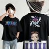 Summer New Arrival One Piece Pattern Tshirt unisex anime print casual shortsleeved fashionable streetwear top Y2K style
