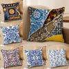 Russian Porcelain Pillow Case Pillowcase, Double-Sided Printed, Sofa Cushion, Bedroom Headboard
