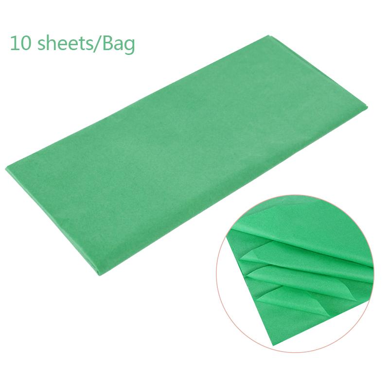 10Pcs 65x50cm Flower Wrapping Tissue Paper Wedding Event Party Flower Bouquet Gift Wrapping Paper Decoration Packaging DIY Craft