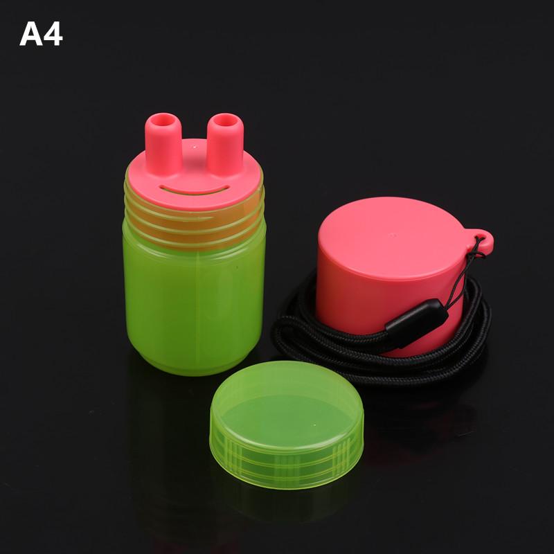 

Herbal Inhalant Inhaler Accessory Two Nostrils Sticks Inhaler Tubes Cap Portable Reusable Nasal Inhaler Nasal Suction Cap Bottle as the picture