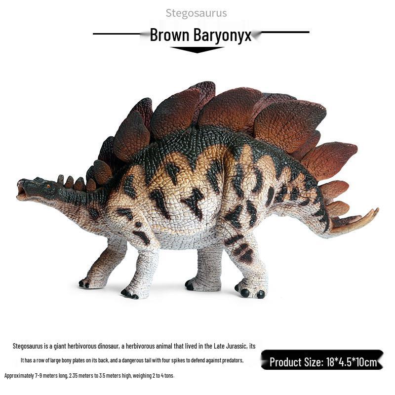 Children s Stegosaurus Dinosaur Model Toy - Jurassic Herbivore Figure