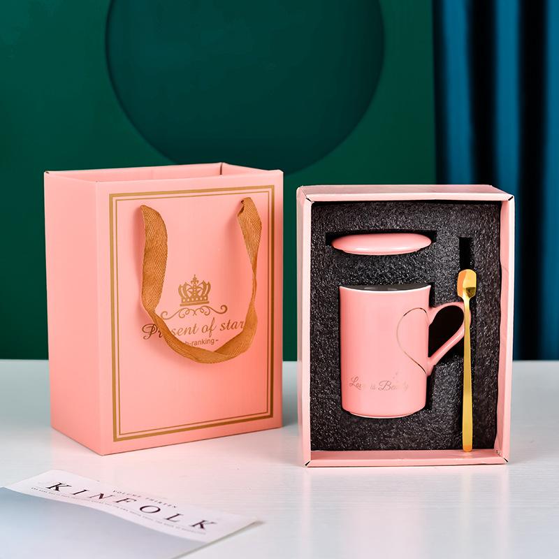 Jednoduchý dárek hrnek keramický hrnek hrnek na kávu svatba družička dárek z ruky kostní porcelán